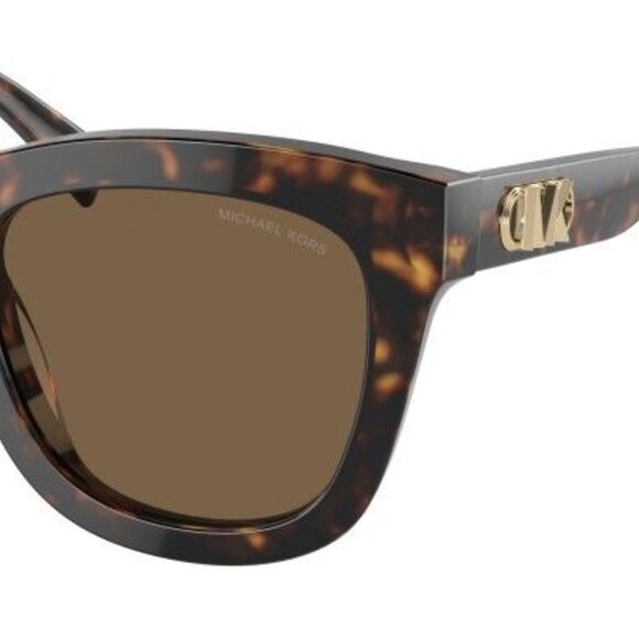Michael Kors Women's Brown Square Sunglasses - Picture 2 of 2